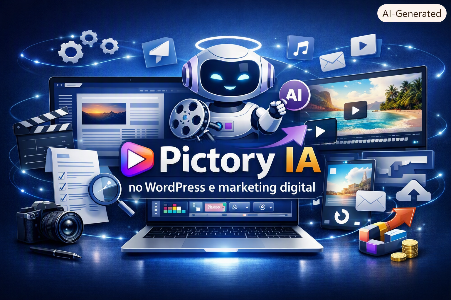 Pictory como usar essa ferramenta de IA no WordPress e no marketing digital